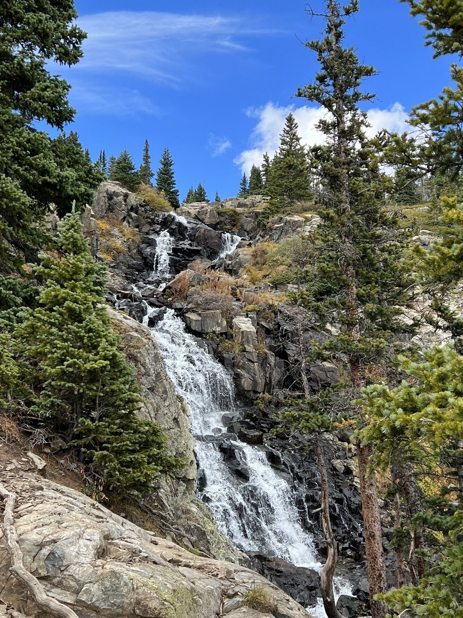 Mohawk Lakes & Continental Falls Hiking Trail in Breckenridge, Colorado